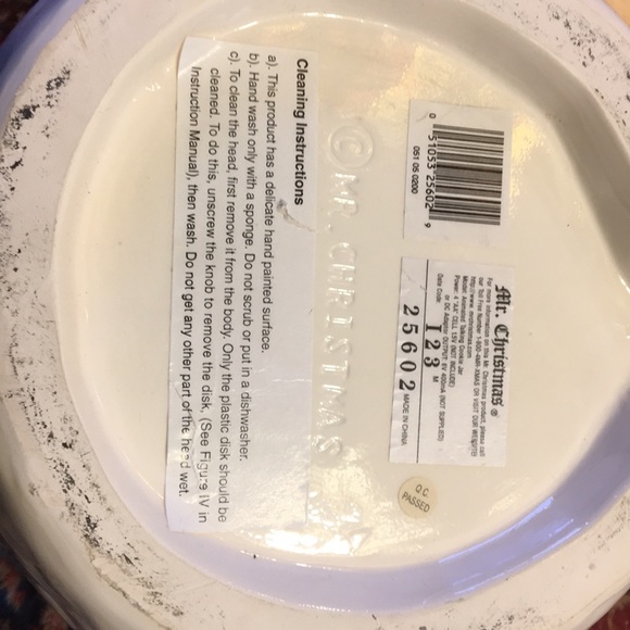 Motion Mr Christmas cookie jar - Picture 4 of 4